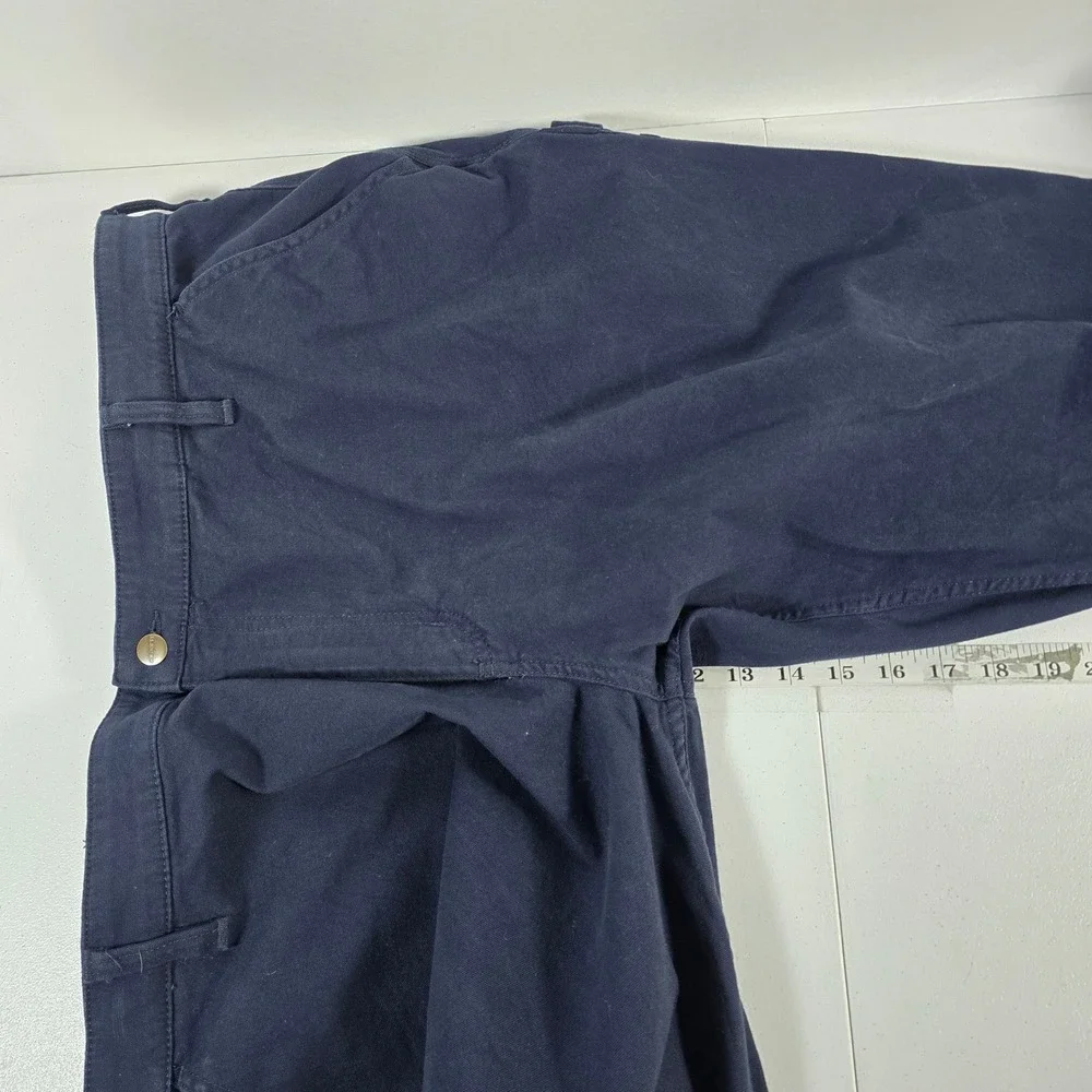 Carhartt BN5113W Relaxed‎ Fit Canvas Work Pants Women Size 22 Reg Navy Blue